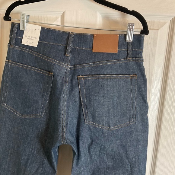 Zara ZW COLLECTION HIGH WAIST CROPPED BOOTCUT size 8 - Picture 6 of 9
